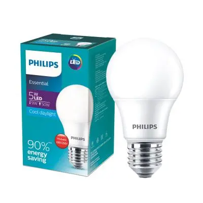 งานเปลี่ยนหลอดแอลอีดี PHILIPS 5W  WARMWHITE , COOLWHITE, DAYLIGHT